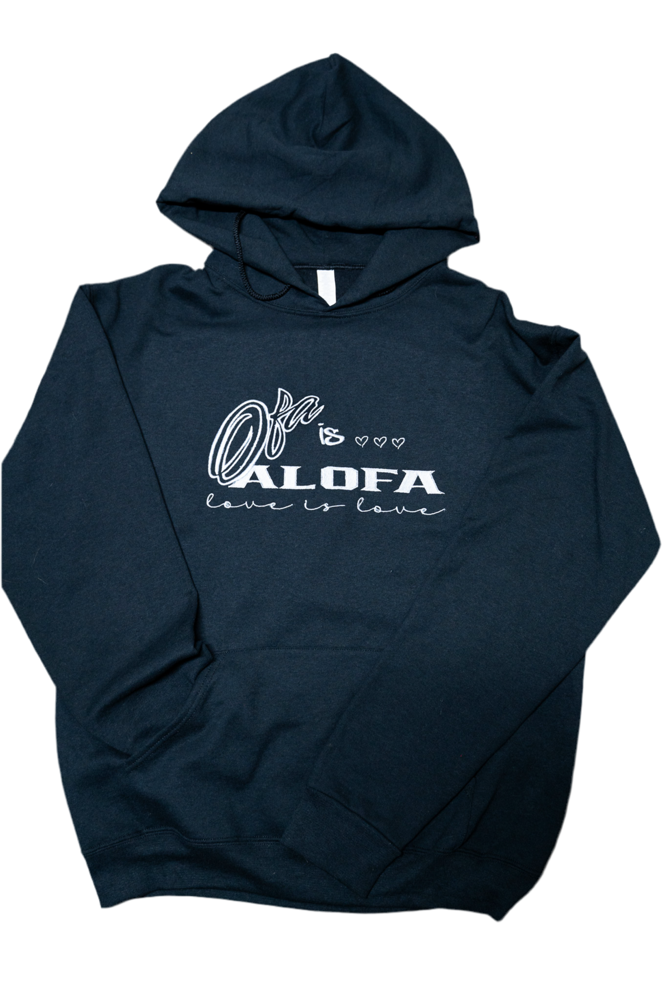 OFA IS ALOFA LOVE IS LOVE Stitched